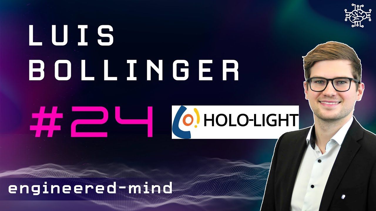 Augmented Reality for Engineering (Holo-Light) - Luis Bollinger | Podcast #24