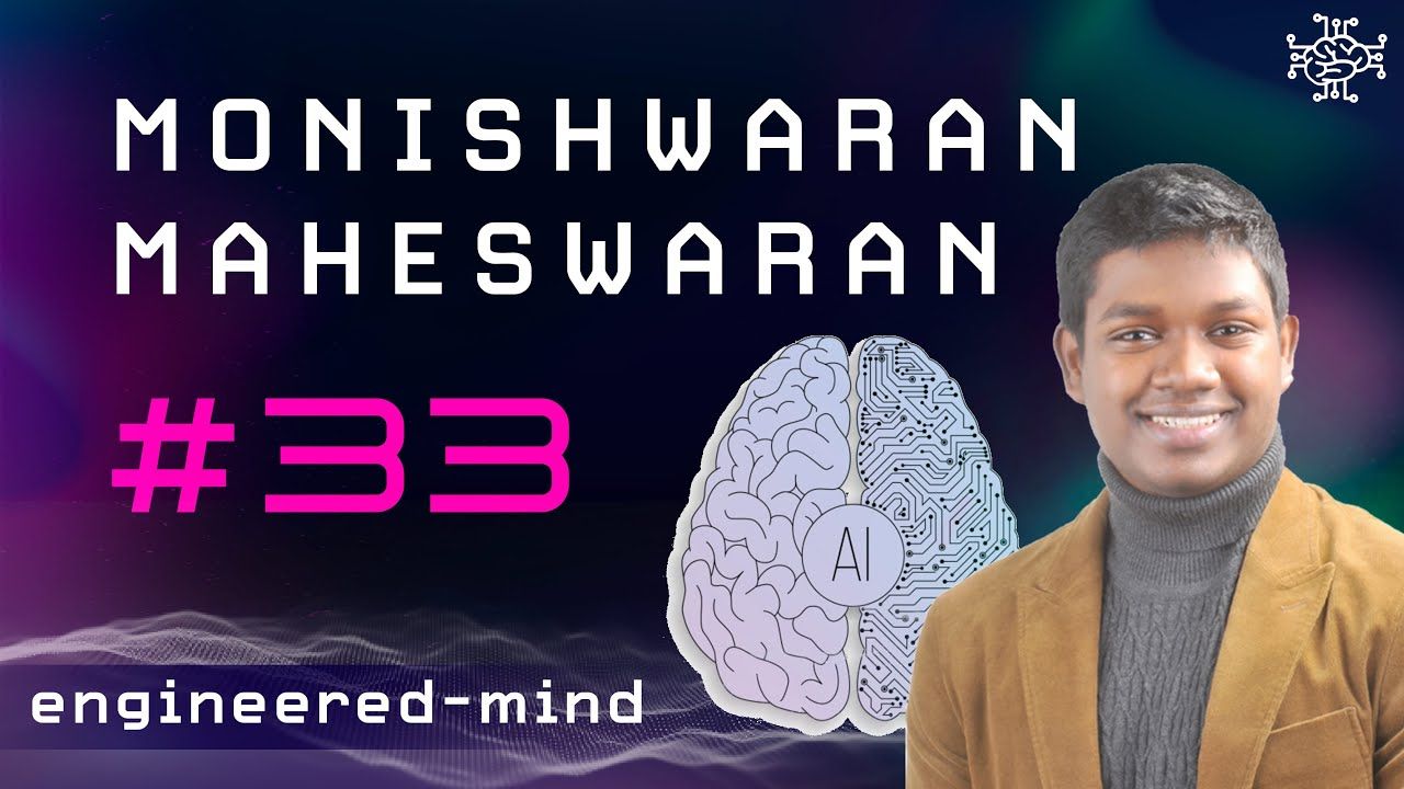Make Machines Feel - Monishwaran Maheswaran | Podcast #33