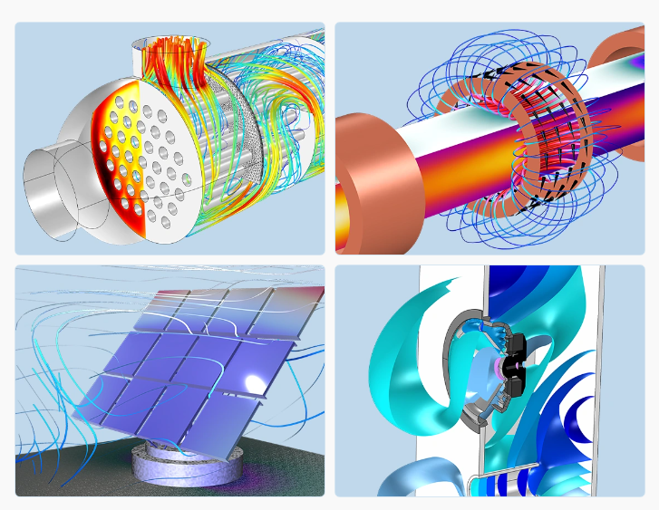 simulation applications with comsol multiphysics 